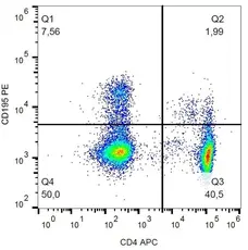Anti Human CD195 Antibody, clone T21/8 gallery image 2