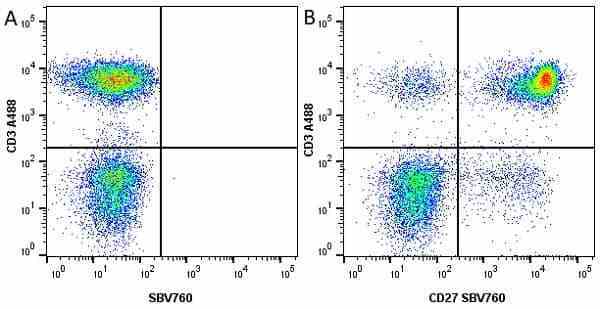 Anti Human CD27 Antibody, clone LT27 gallery image 12