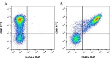 Anti Human CD42b Antibody, clone AK2 gallery image 1
