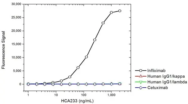 Anti Infliximab Antibody, clone AbD20436_hIgG1 gallery image 2