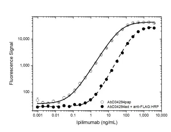 Anti Ipilimumab (Drug/Target Complex) Antibody, clone AbD34294 - SpyTag Labeled gallery image 3