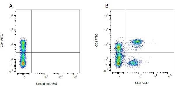 Anti Rat CD4 (Domain 1) Antibody, clone W3/25 gallery image 2
